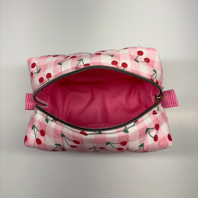 Dog Boxy Accessory Bag - Cherries