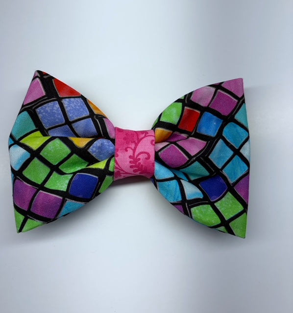 Over the Collar Puffy Bows - Rubix