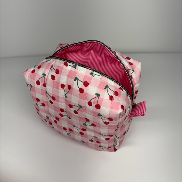 Dog Boxy Accessory Bag - Cherries