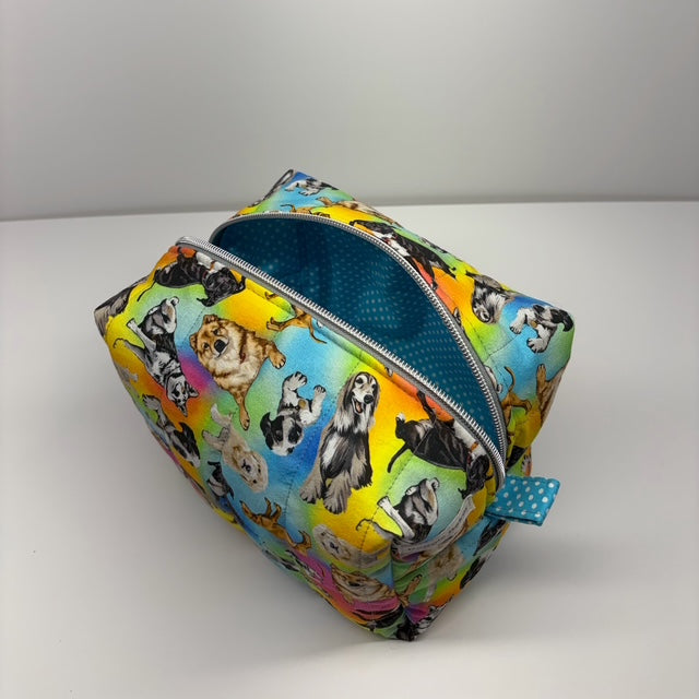 Dog Boxy Accessory Bag - Multi Bright